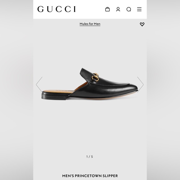 Gucci Brown leather Loafer - Picture 1 of 5